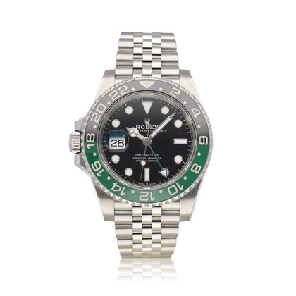 GMT-Master II 40 - 2024 box + papers | steel left - lefty - Sprite green Oyster