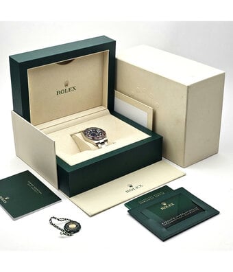 Rolex GMT-Master II 40 white gold blue 2022 box + papers