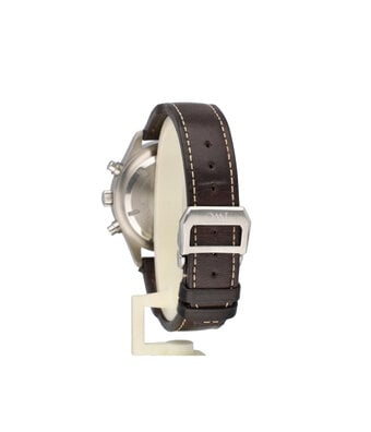 IWC Pilot's Watch Chronograph 42 steel black leather strap 2006 B+P