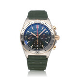 Breitling Chronomat B01 42 NEW - UNWORN - STICKERED 2026 B+P | steel rose gold rubber green