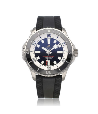 Breitling Superocean Automatic 46 NEW - UNWORN 2026 box + papers | black rubber