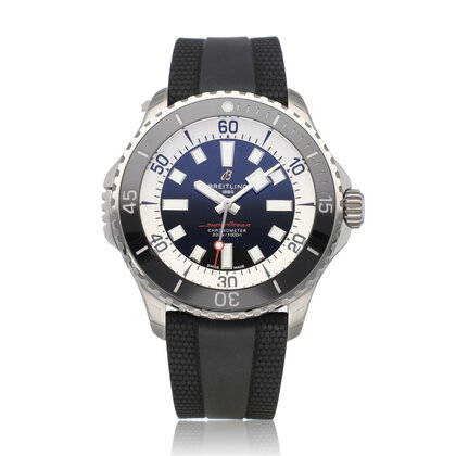 Superocean Automatic 46 NEW - UNWORN 2026 box + papers | black rubber