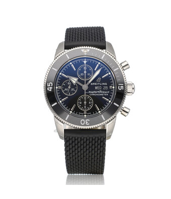 Breitling Superocean Heritage Chronograph 44 NEW - UNWORN - 2026 box + papers | steel black rubber