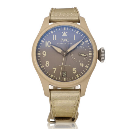 Big Pilot's Watch Top Gun Edition Mojave Desert 46 Mojave Desert ceramic beige - tropentar