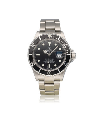 Rolex Submariner Date 40 NEW ROLEX SERVICE  - 2002 Y-serial | steel black Oyster
