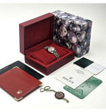 Rolex Lady-Datejust 26 NEW ROLEX SERVICE - 2004 B+P | steel silver diamond Jubilee