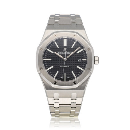 Royal Oak  41 NEW AP SERVICE - 2017 box + papers | steel black