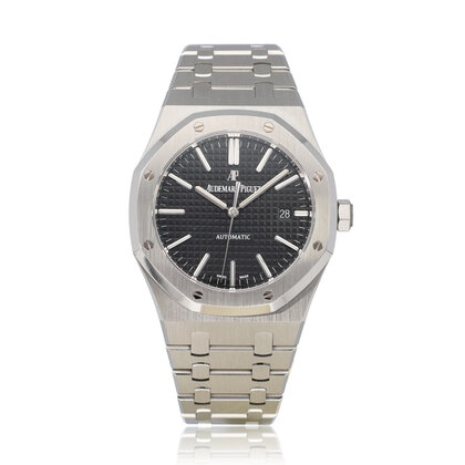 Royal Oak  41 NEW AP SERVICE - 2017 box + papers | steel black