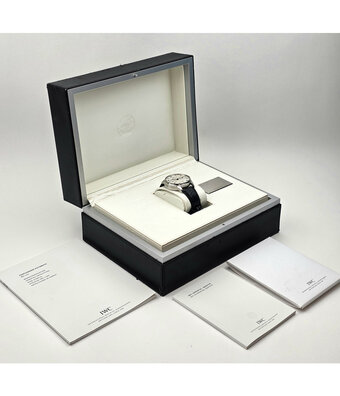 IWC Portugieser Automatic 7 days Power Reserve 42 NEW IWC STRAP | steel silver 7-days + box