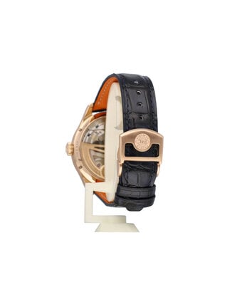 IWC Portugieser Perpetual Calendar 44 NEW IWC SERVICE incl. STRAP - 2020 B+P | rose gold blue