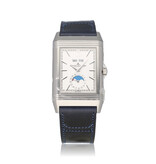 Jaeger-LeCoultre Reverso Tribute Duoface Calendar 49 NEW - UNWORN - 2026 B+P | white - blue stickered