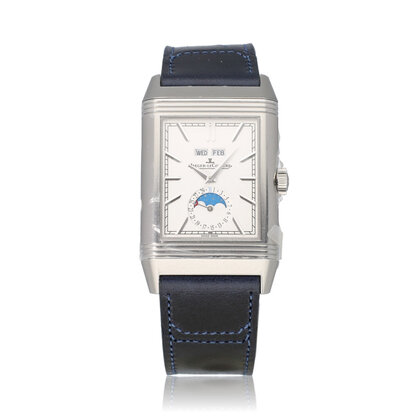 Reverso Tribute Duoface Calendar 49 NEW - UNWORN - 2026 B+P | white - blue stickered