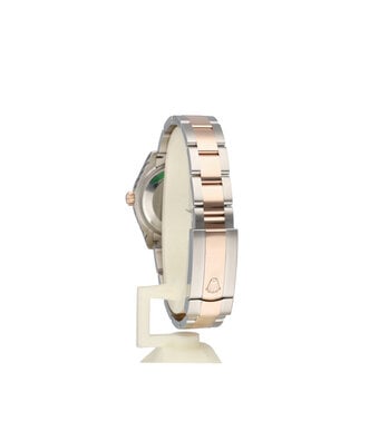 Rolex Datejust 31 - 2025 box + papers | steel - rose gold slate - grey domed Oyster