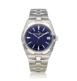 Vacheron Constantin Overseas Self-Winding 41 - 2025 box + papers | steel blue + VC rubber and leather strap