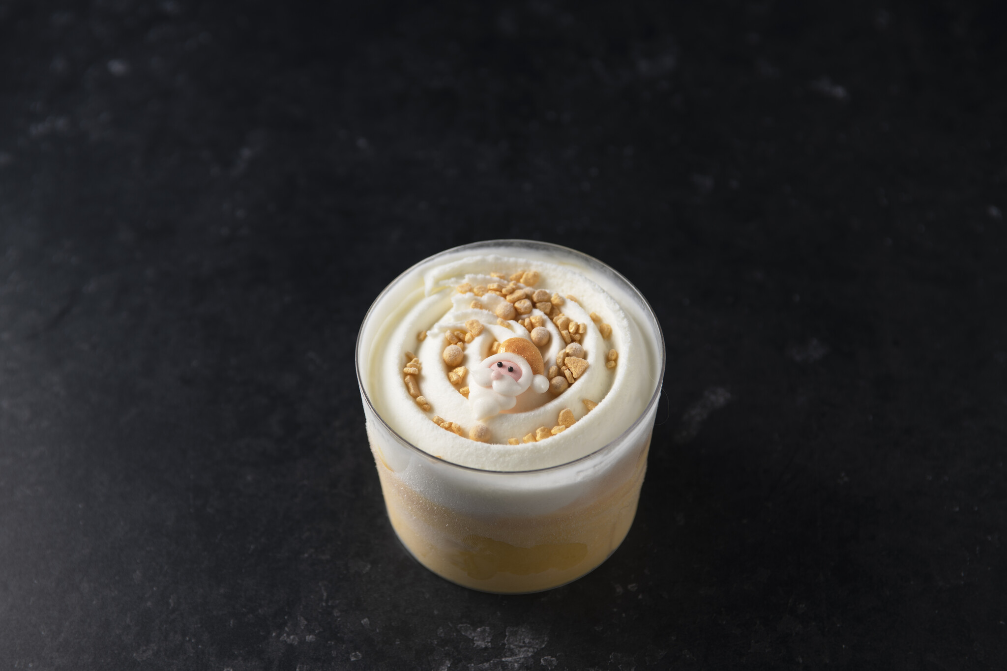 Hazelnoot-vanille dessertglaasje