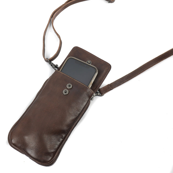 Handytasche 'Ahana' Dunkelbraun - CP 2106