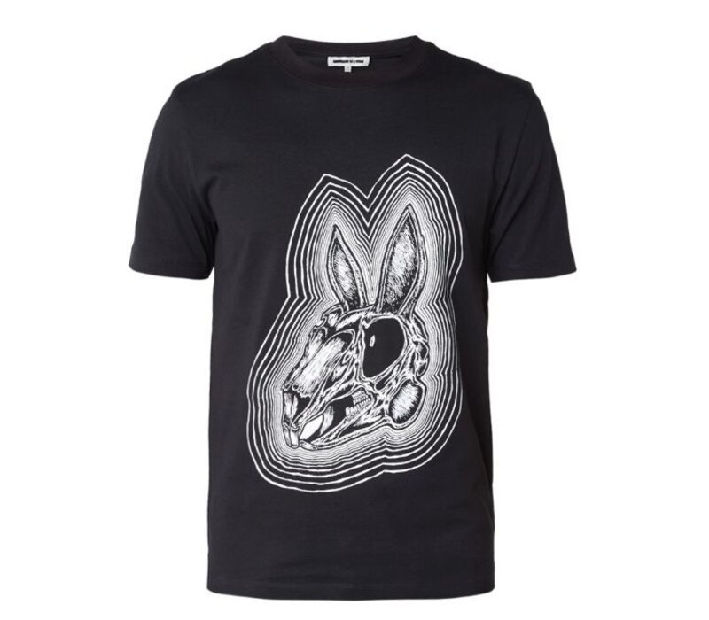 T-shirt met bunny print