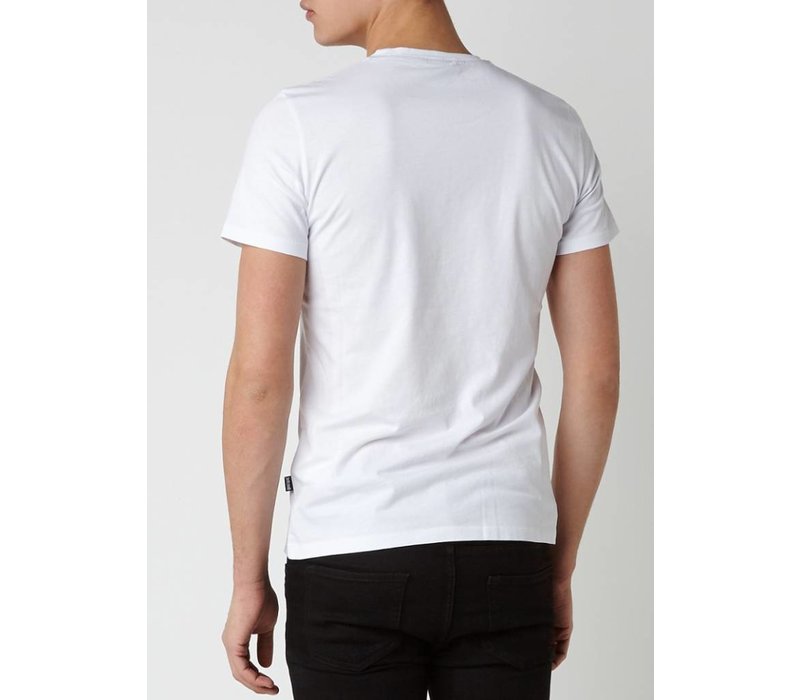 T-shirt met logoprint en slang