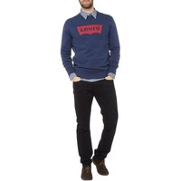 Sweater van katoen met logoprint