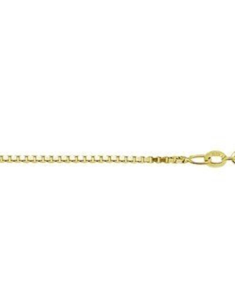 Doublé lengtecollier - Venetiaans - 1.2 mm - 45 cm