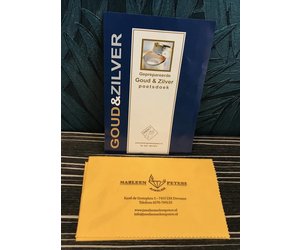 Goud Poetsdoek Town Talk - Het ZilverHuys