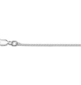 Zilveren lengtecollier - Gourmet - 1.4 mm 80