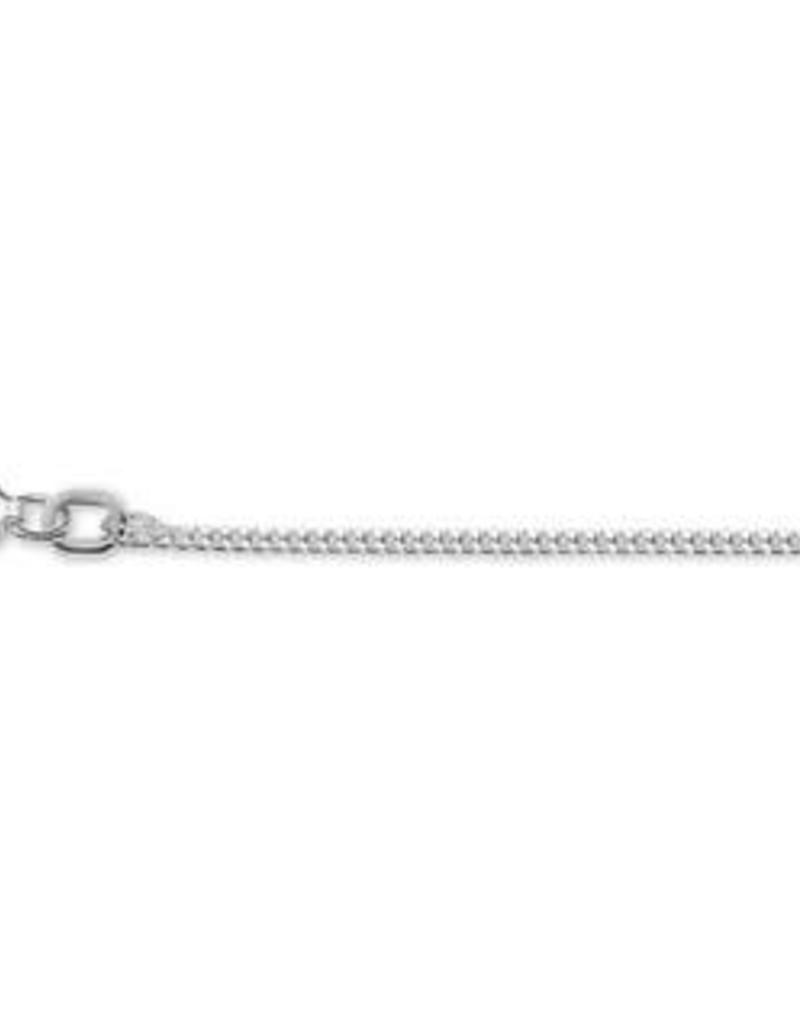 Zilveren lengtecollier - Gourmet - 1.4 mm 80