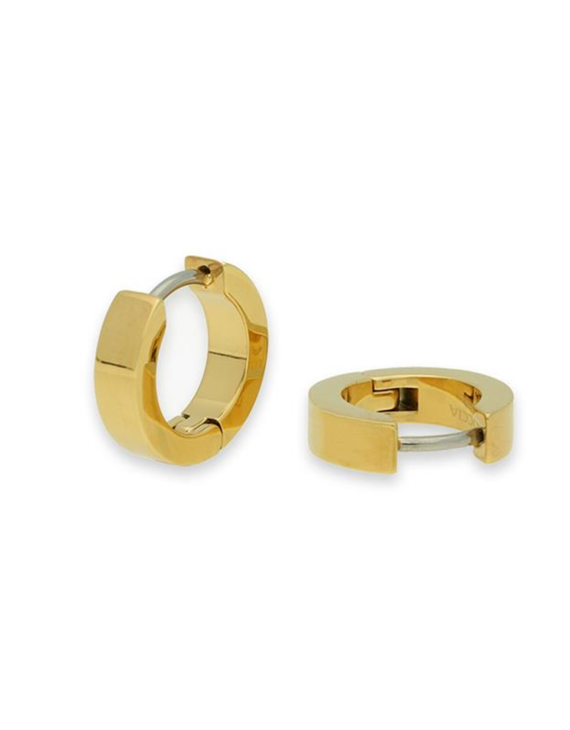 Boccia Boccia - Titanium - Oorringen - Verguld