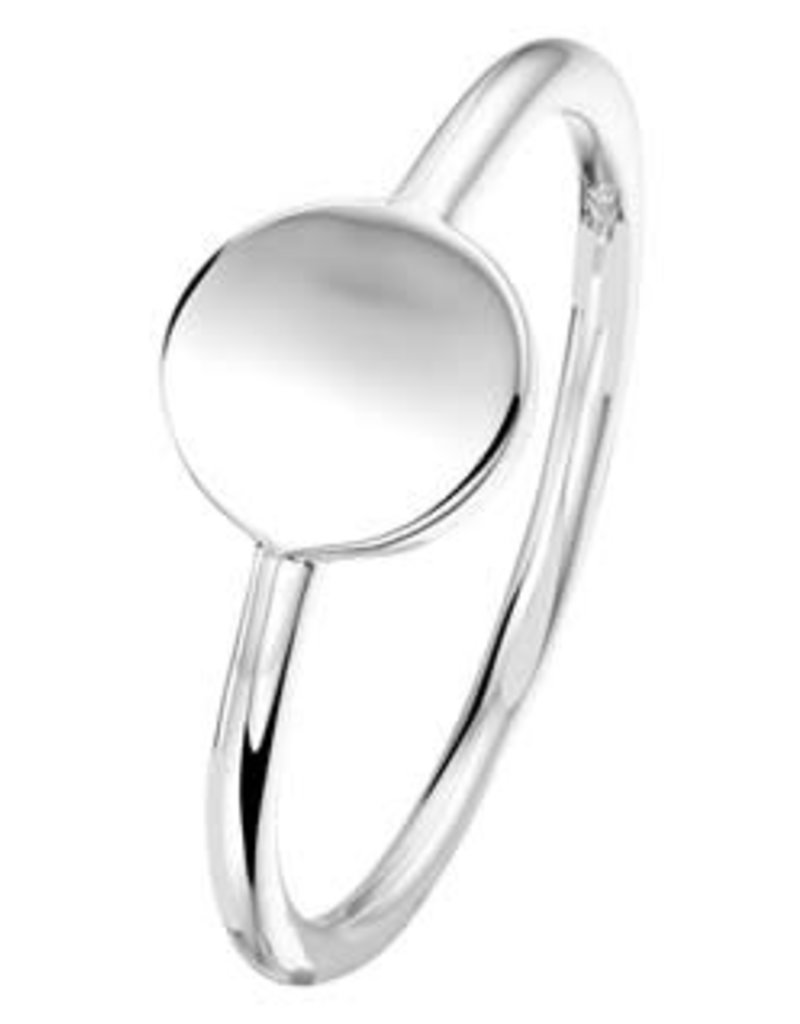 Zilveren ring - Gerhodineerd - Maat 16