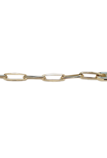 Gouden armband - 14 karaats - Closed for ever - 19 cm