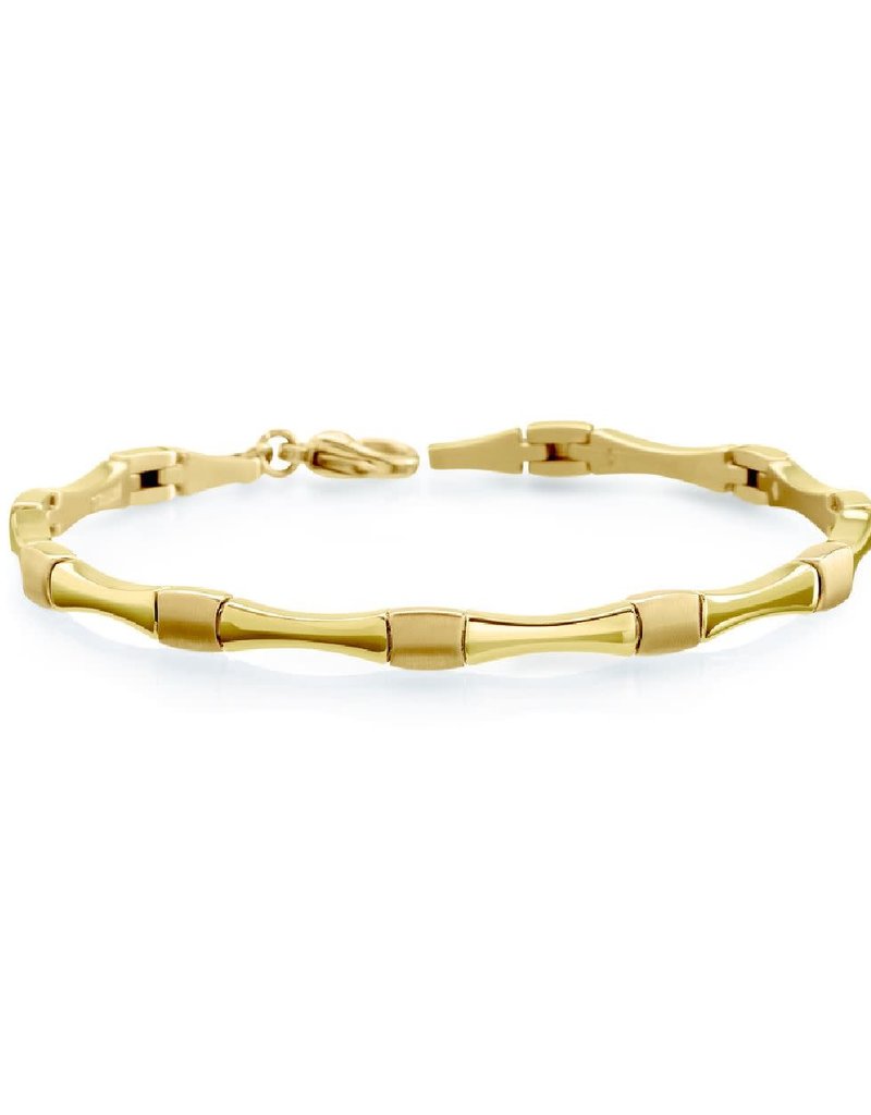 Boccia Boccia - Titanium - Armband - Verguld - 20 cm