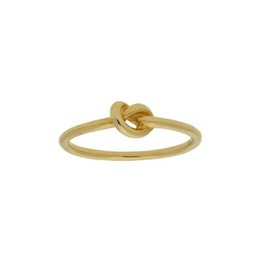 Gouden ring - 14 karaats - Knoop - Maat 54