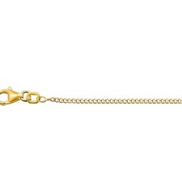 Gouden lengtecollier - 14 karaats - Gourmet - 1.4 mm - 50 cm