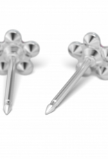 Studex Studex schietknopjes - Daisy Zirkonia Kristal en Roze - 7512-6410 (157)