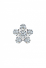 Studex Studex schietknopjes - Daisy Zirkonia Kristal - 7512-6004 (154)