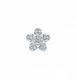 Studex Studex schietknopjes - Daisy Zirkonia Kristal - 7512-6004 (154)