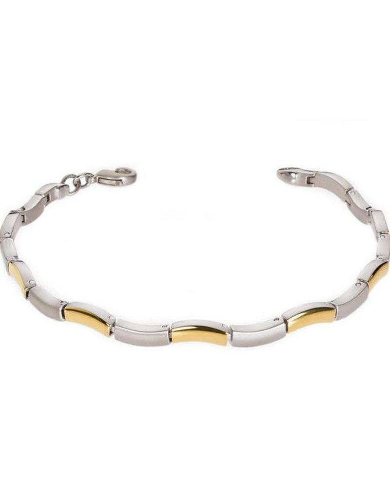 Boccia Boccia - Titanium - Armband - Bicolor - 21 cm