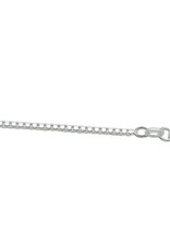 Zilveren lengtecollier - Venetiaans -1.4 mm