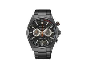 Seiko - Horloge - SSB399P1 - Chronograaf heren zwart - Juwelier Marleen  Peters Deventer