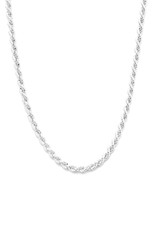 Zilveren collier - Koord 4,2 mm - 45 cm