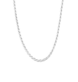 Zilveren collier - Koord 4,2 mm - 45 cm