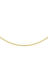 Gouden lengtecollier - 14 Karaats - Gourmet - 1.2 mm