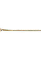 Gouden lengtecollier - 14 karaats - Gourmet - 1.0 mm