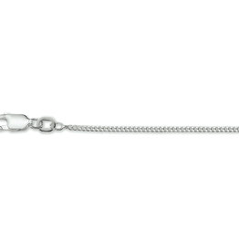 Zilveren lengtecollier - Gourmet - 1.4 mm