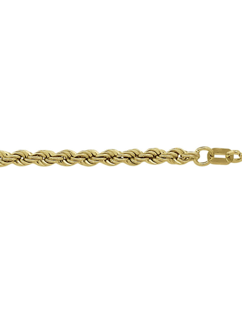 Gouden armband - 14 karaats - Koord - 2.7 mm - 19 cm