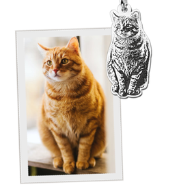 Hanger in de vorm van uw eigen (huis)dier