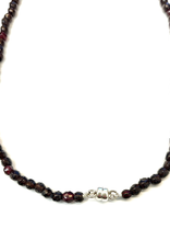 Renaissance Cultuurparels Collier - Gitjes - Zilveren magneetslot - 40.5 cm