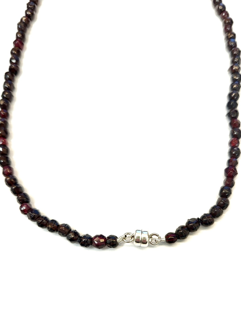 Renaissance Cultuurparels Collier - Gitjes - Zilveren magneetslot - 40.5 cm