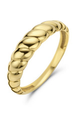 Gouden ring - 14 karaats - Fantasie - Maat 18.5