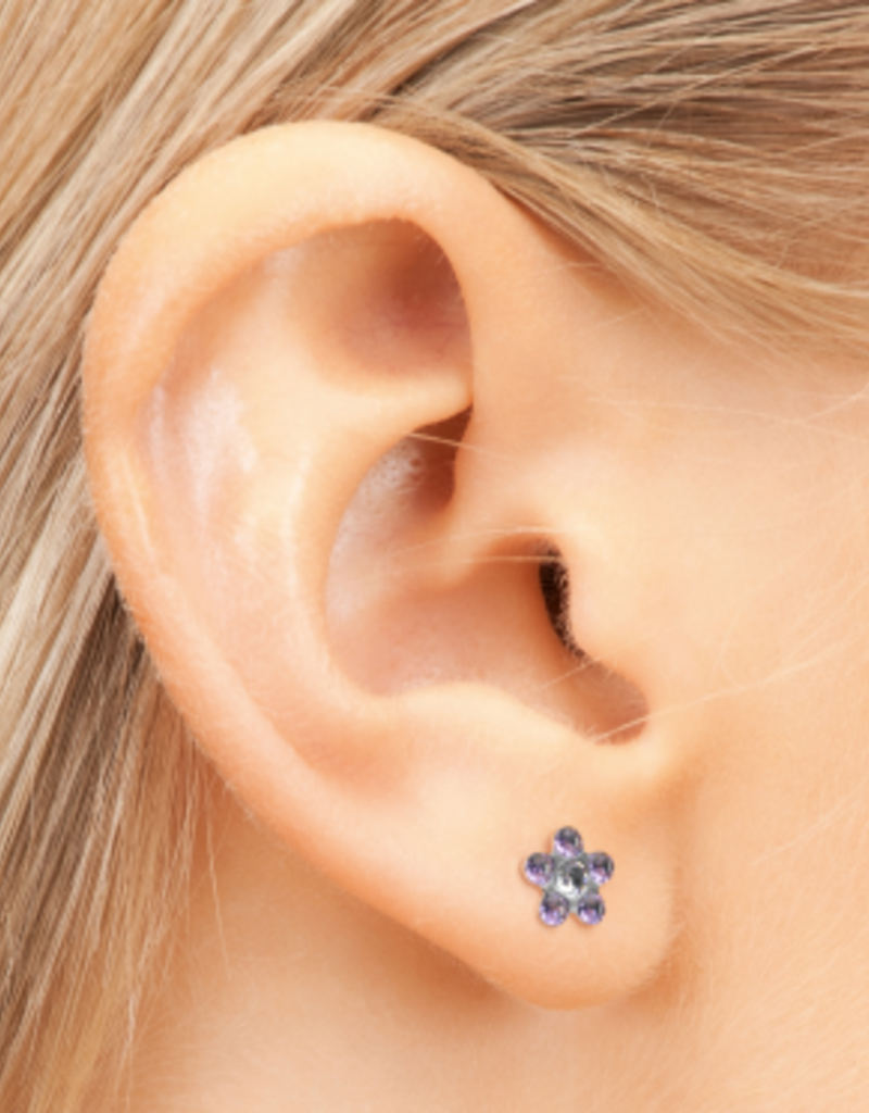 Studex Studex schietknopjes - Daisy Zirkonia Tanzanite - 7512-6284 (167)